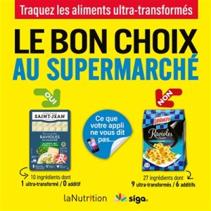 Pour se repérer au supermarché !